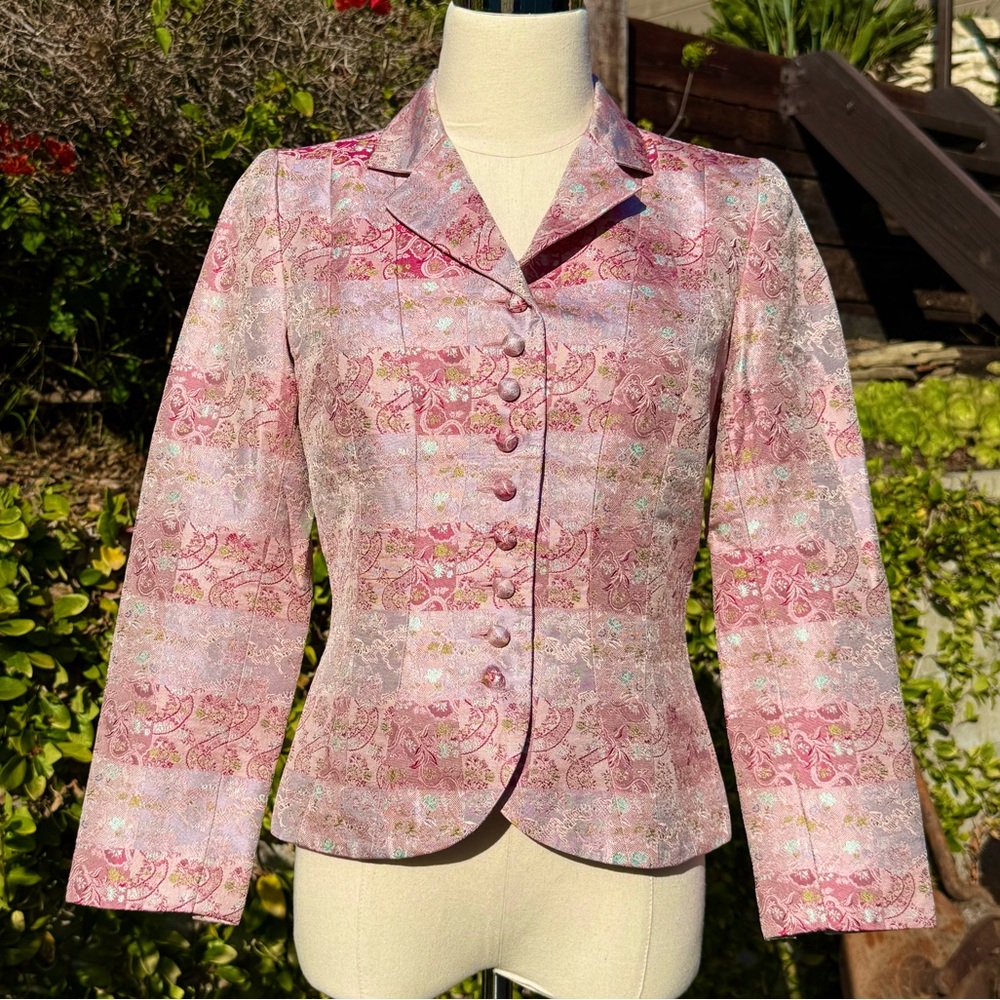 Paule Vasseur brocade evening jacket